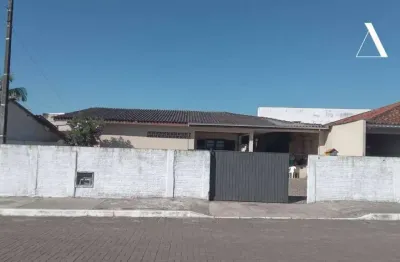Casa com 2 dormitórios à venda, 80 m² por r$ 350.000 - vila trevo - garuva/sc