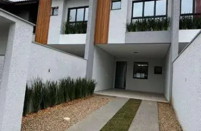 Casa com 3 dormitórios à venda, 125 m² por r$ 725.000,00 - bom retiro - joinville/sc