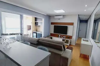 Apartamento para venda em santos, ponta da praia, 2 dormitórios, 1 suíte, 2 banheiros, 1 vaga