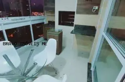 Apartamento 2 quartos para locação em santos, ponta da praia, 2 dormitórios, 2 suítes, 3 banheiros, 2 vagas