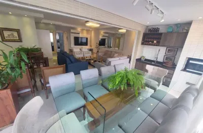 Apartamento Mobiliado para Locação, Gonzaga, 3 dormitórios, 3 suítes, 5 banheiros, 3 vagas