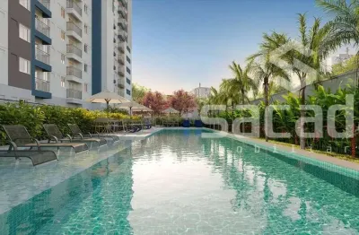 Apartamento 2 quartos, varanda e vaga no residencial raízes