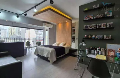 Setin downtown brigadeiro, 42 m², mobiliado e com 1 vaga de garagem