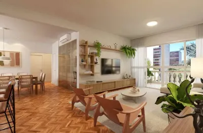 Apartamento para venda em Higienópolis com 4 quartos, sendo 3 suítes , 177m²