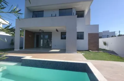 Excelente casa recém construida em alphaville - rio das ostras