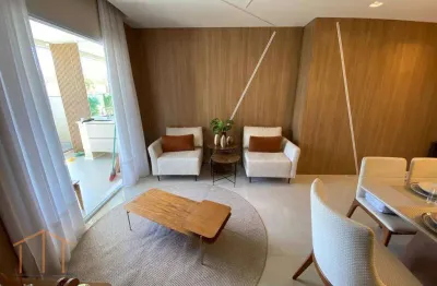 Apartamento garden para alugar, 104 m² por r$ 8.500,00/mês - vila padre bento - itu/sp