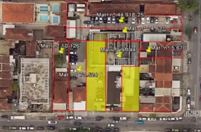 Prédio à venda na rua monsenhor paula rodrigues, 183, vila belmiro, santos, 5751 m2 por r$ 41.187.000