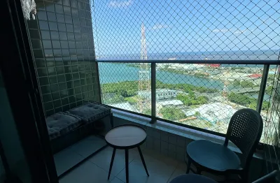 Aurora trend, apartamento 3 quartos: vista para o mar, super ventilado