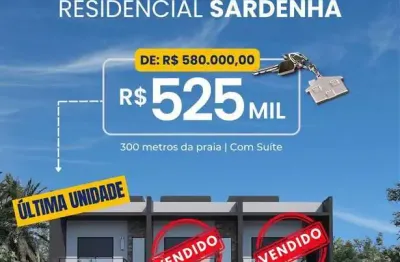 Casa geminada em balneário enseada, são francisco do sul/sc