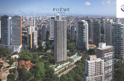 Edificio poéme horto um lançamento moura dubeux no horto florestal em salvador com 4 suítes de 203,91 m² de pura privacidade e inspiração