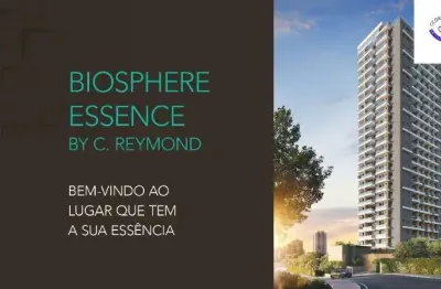 Lançamento imobiliário do essence biosphere by cauã reymond com stúdios medindo 22 m² na paralela imbuí em salvador bahia