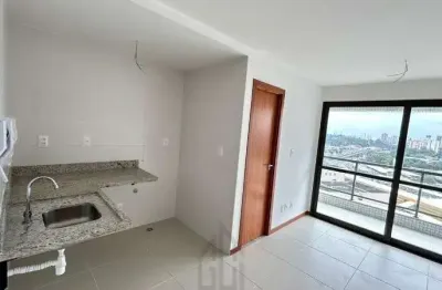 Apartamento studio com 22 m² novo no edificio facility tower andar alto venda no caminho das arvores em salvador bahia