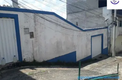 Casa com terreno amplo medindo 300 m² para construção e investimento na cajazeiras x, escriturado a venda em salvador bahia