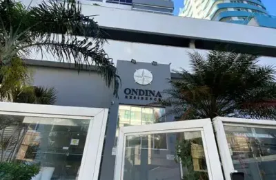 Apartamento 1/4 sala varanda vista mar com 43,76 m² no ondina residence para alugar na orla entre o rio vermelho e ondina em salvador bahia