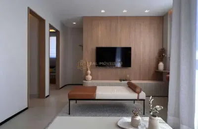 Apartamento de 2 quartos com suíte e vaga no living vista parque