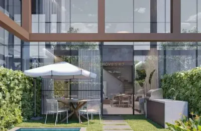 Townhouses de 135m²: 3 quartos (1 suíte) e sala flex