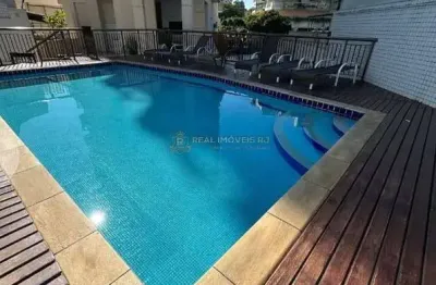 Apartamento , de 3 quartos com varanda em botafogo.