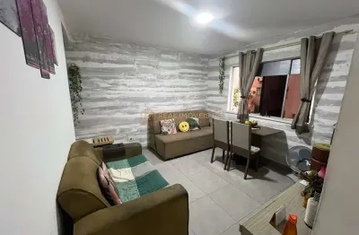 Apartamento de 2 quartos semi mobiliado no condomínio espiguinha