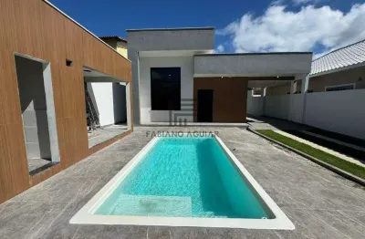Casa em araruama, 3 quartos ( 2 suítes ) - r$ 690.000,00 - vila capri