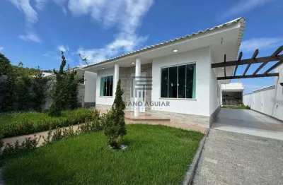 Casa mobiliada em araruama, 3 quartos ( 1 suíte ) - r$ 650.000,00 - condomínio barão de monte belo