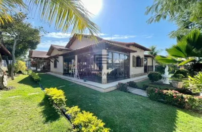 Casa em condomínio fechado - 4 quartos e 1080m² de área - praia seca / araruama
