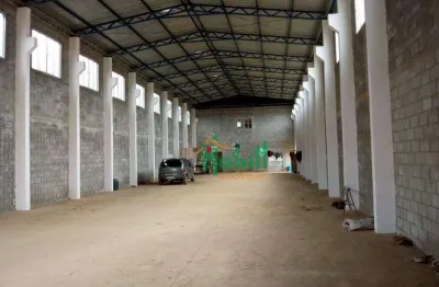 Galpão para alugar, 750 m² por r$ 13.880,00/mês - chácaras nova suzano - suzano/sp