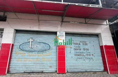 Salão para alugar, 90 m² por r$ 5.000,00/mês - parque santa rosa - suzano/sp