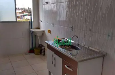 Apartamento com 2 dormitórios à venda, 52 m² por r$ 215.000,00 - parque santa rosa - suzano/sp