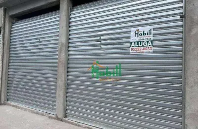 Salão para alugar, 25 m² por r$ 1.400,00/mês - cidade edson - suzano/sp