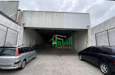 Galpão para alugar, 550 m² por r$ 12.000,00/mês - vila figueira - suzano/sp