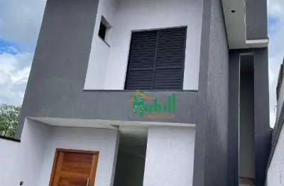 Sobrado com 3 dormitórios à venda, 121 m² por r$ 680.000 - jardim casa branca - suzano/sp