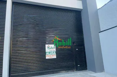 Salão para alugar, 157 m² por r$ 8.500,00/mês - jardim santa helena - suzano/sp
