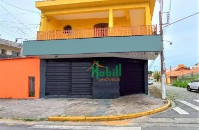 Salão para alugar, 80 m² por r$ 5.100,00/mês - jardim anzai - suzano/sp