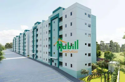 Apartamento com 2 dormitórios para alugar, 52 m² por R$ 1.505,00/mês - Parque Santa Rosa - Suzano/SP