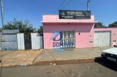 Terreno com aproximadamente 490 m2, com duas casas simples.