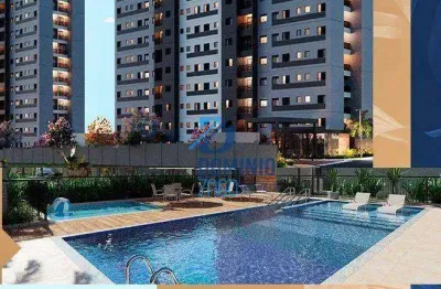 Apartamento com 2 dormitórios à venda, 52 m² por r$ 145.000 - jardim do lago - uberaba/mg