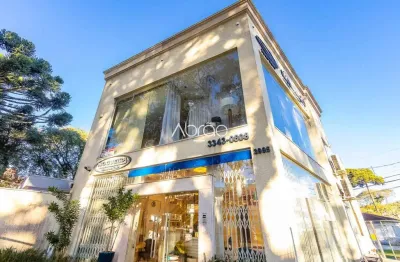 Loja para alugar no água verde, curitiba - 250 m² com estacionamento para 30 carros e 6 salas | ref 289