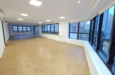 Sala comercial com terraço privativo para alugar no opus one batel - 146 m² - 2 vagas | ref. 485