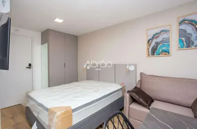 Studio mobiliado para alugar a 2 quadras da pucpr no prado velho – ideal para estudantes | ref 499