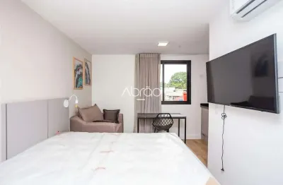 Studio mobiliado para alugar a 2 quadras da pucpr no prado velho – ideal para estudantes | ref 499