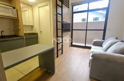 Apartamento mobiliado de 1 dormitório com garden no ecoville - 24 m² | ref. 295