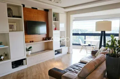 Apartamento mobiliado com 3 quartos para alugar no ecoville – vista panorâmica - 119 m² | ref. 579