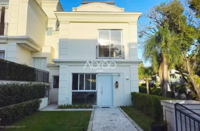 Casa em condomínio semimobiliada com 3 quartos para alugar no vista alegre – 236 m² | ref. 577