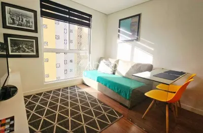 Apartamento mobiliado de 1 quarto para alugar no juvevê home studio - 29 m² | ref 581