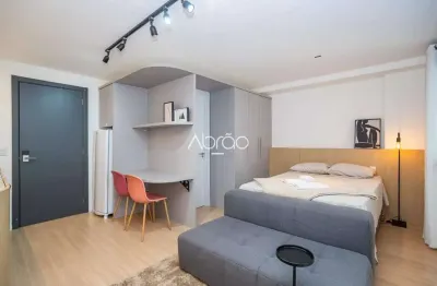 Studio mobiliado para alugar no batel – 28 m² - bf2211 | ref. 197