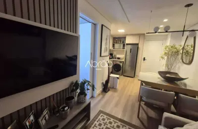 Apartamento mobiliado de 1 quarto para alugar no all batel – 35m², moderno e completo em localização premium | ref 640