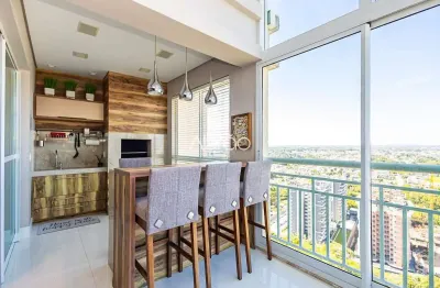 Apartamento de alto padrão à venda no ecoville – 183 m² privativos | elevador privativo e face norte | ref. 650