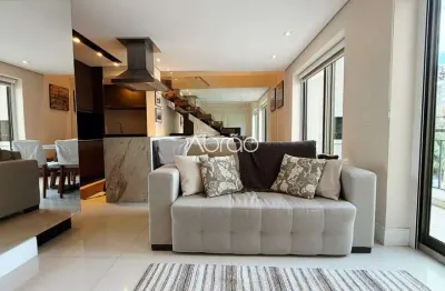 Apartamento Duplex Mobiliado para alugar no Batel Home 1550 - 1 Suíte - 1 vaga e sacada com churrasqueira - 73 m² | Ref. 62