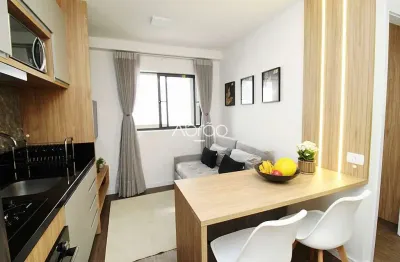 Apartamento mobiliado de 1 quarto no Batel, em Curitiba - 30 m² | Ref 684