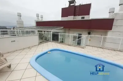 Cobertura com 3 quartos à venda na rua doutor heitor blum, 314, estreito, florianópolis por r$ 2.800.000